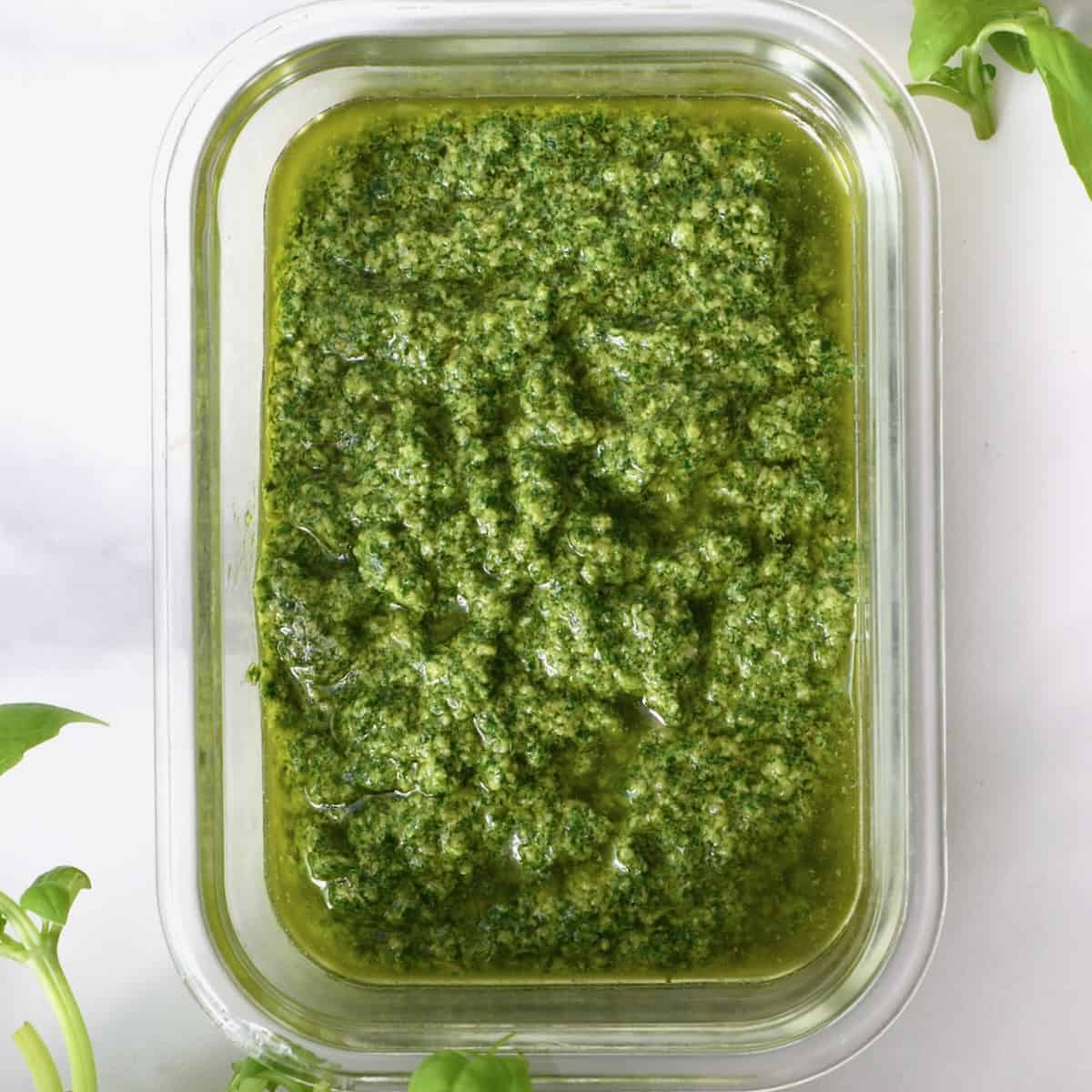 Minute Vegan Basil Pistachio Pesto: Dairy-Free & Delicious